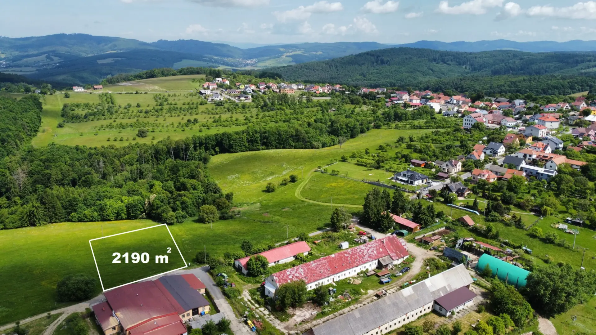 Prodej komerčního pozemku v Petrůvce u Slavičína