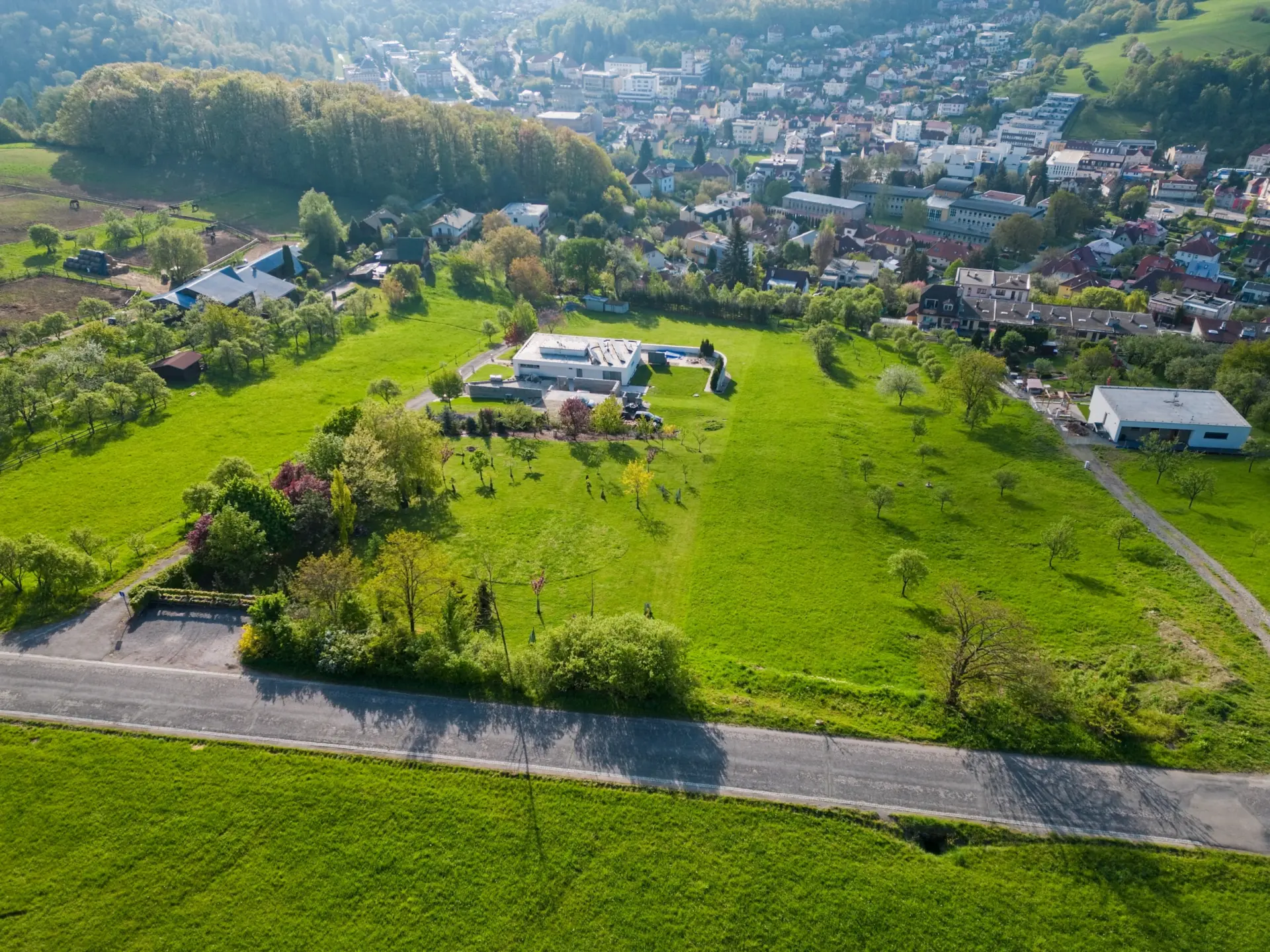 DJI_7230a Prodej exkluzivního pozemku v Luhačovicích